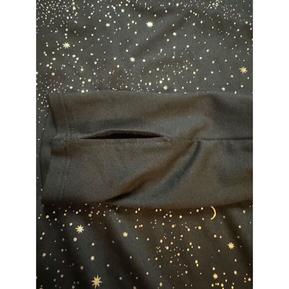 Womens Old Navy Active Wear Go Dry Black Quarter Zip Sweatshirt Size Large - Picture 10 of 10